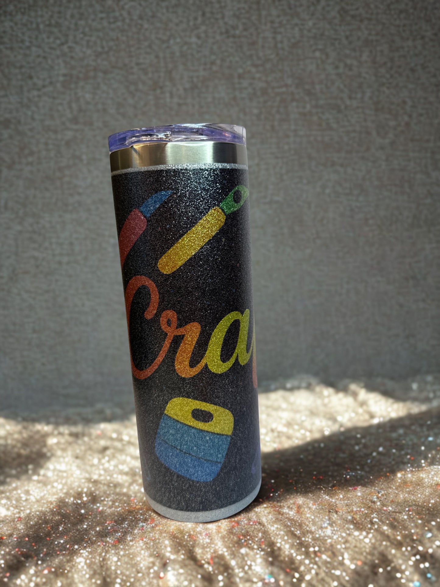 Glitter Crafter Tumbler β 20 oz Stainless Steel