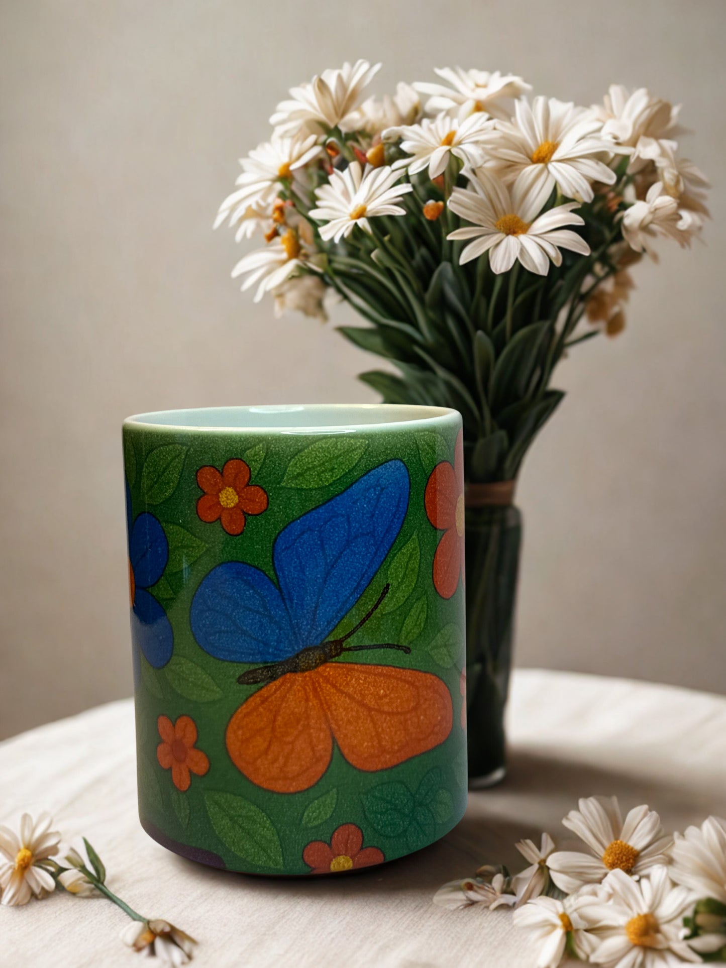 Butterfly Garden Mug – 11oz/15oz